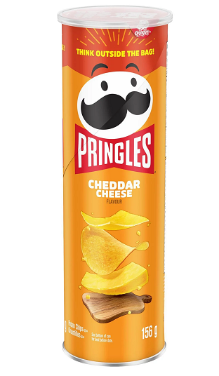 Pringles Cheddar Cheese Flavour Potato Chips,156g