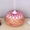 500ML Wood Grain Aroma Diffuser / Humidifier / Essential Oil Diffuser / Air Purifier - Color Changing LED Lights. 