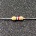 20pcs 1/4W 5% resistor 4.7K ohm resistor 4.7 kilo ohm. 