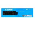 Alcatroz Xplorer C3300 Silent USB Keyboard & Mouse Combo. 
