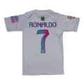 New alnasser cr7 white soccer jersey for adults. 
