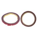 2 Pcs 3Meter Strong Permanent Double Sided Super Sticky Foam Tape Roll for Vehicle Car, Red 6MMx3Meter & Red 10MMx3Meter. 