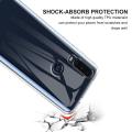 Near Mart Moto One Action Liquid Gel Silicon Case - Transparent Ultra Slim Soft Clear Finish Back Cover. 