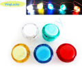 5V / 12V Arcade Illuminated Led Push Button 24MM 30MM Light Round Copy SANWA OBSC For Arcade Game Gaminator DIY Joytick Console. 