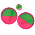 Throw Catch Bat Ball Game Sticky Racket Self-Stick Mitts+Elastic Ball. 