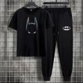 Reflective Logo Summer Tracksuit For Men and Women with T-Shirt and Trouser 2 piece. 