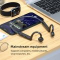 New KS19 Bone Conduction Wireless Bluetooth Headset Ear Hook Earphones Non-in-Ear Earbuds Sports Waterproof Wireless Headphones. 