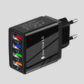 USB Charger Quick Charge 3.0 For Phone Adapter for iPhone XR Huawei Tablet Portable EU/US Plug Wall Mobile Charger Fast Charging. 