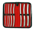 Premium Steel Double Ended Hegar Dilators - 8 PC Surgical Set for Gynecological Use. 