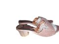 Dolphin Miles Women's Block Heels Shoe's Stylish V-cut Design. 