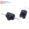 10/25/50/100 pcs Black Latching Mini ON/Off Switch Self-Lock Micro Push Button Switch DC 30V 1A for Light Lamp Wall Outlet DIY SMD Flashlight. 