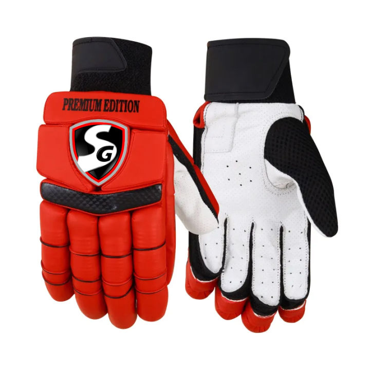 SG SPORTS CRICKET HARD BALL BATTING GLOVES PREMIUM EDITION