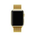 Magnetic Stainless Steel Mesh Band for Apple Watch 49mm 45mm 44mm 42mm Adjustable Loop Compatible with Series 9 to 1 and SE. 