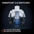 SteelSeries Apex Pro Mini Wireless 60% Mechanical Gaming Keyboard - OmniPoint 2.0 Adjustable Switches - 64842 - US English. 