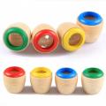 Children's Fun Rotating Wooden Kaleidoscope Puzzle Early Education Polygon Mirror Bee Eye Magic Caleidoscope Gadgets Children. 