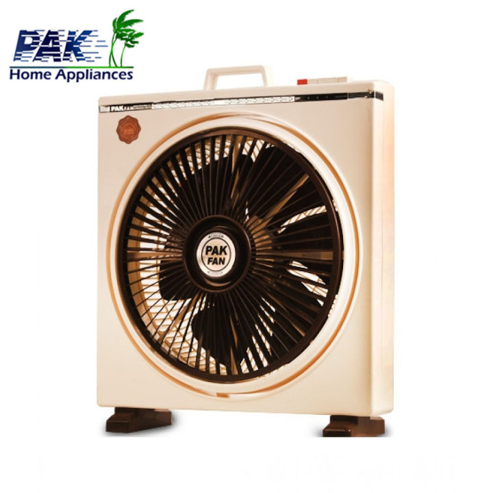 Pak Fan Box Fan - Copper Winding - 14 Inches