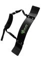 Arm Blaster With Comfortable Deadlift Wrist Straps For Biceps Weight Lifting Best Body Builder Fitness for arm ( Black). 