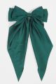 Big bow silk hair clip for woman girls latest fashion hair clips for girls hair accessories. 