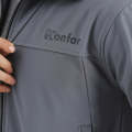 Grey Soft-Shell Jacket. 