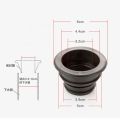 Sewer Seal Plug Fashion Pipe Seal Sewer Drain Eco-Friendly Washer Silicone Pipeline 1PC Deodorant. 