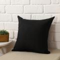 Cushion Covers Set for Sofa- Pack of 6- 15 X 15 Inches- Cotton jersey-  Square Shape Without Filling. 