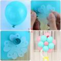 Decoration Items Plastic Flower Balloons Clip Balloons Decoration Balloons Accessories Balloon Flower For Wedding Birthday Supplies 6Pcs. 