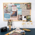 RHS Online 21PCS Artistic Sonata Series Wall Papers Wall Stickers Retro Material Paper Package DIY Journaling Diary Crafts Scrapbooking. 