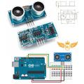 HC-SR04 Ultrasonic Distance Measuring ping Sensor. 