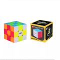 Rubik Cube Sticker less - 3x3x3 Magic Rubik Cube - The Perfect Mind Game Exercise For Adults/Kids. 