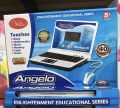 Kids computer laptop Educational Angelo Computer Laptop Toy for Kids With Mouse |Toys for 2 - 5 Years Old Boys Girls| Learning Activity Alphabet, Letter, Words, Games... 