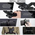 Mobile Phone Chest Mount Laptop Harness Phone Holder Strap Clip POV for Huawei Samsung IPhone Plus Xiaomi Quick Release Kits. 