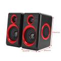 Double side High Fi woofer Speackers/ Prime Wired Computer, Audio Multimedia, Laptop Mini Woofer Speaker/ Prime Wired Computer, Audio Multimedia, Laptop Mini Woofer Speaker/. 