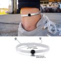 Men Bracelets,Braided Thread Anklet Bracelet For Men,Bracelets Surf Waterproof Hippie Anklet,Adjustable,Durable Men Wrist Ankle. 
