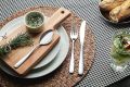 Tramontina Amazona 24 Pieces Stainless Steel Flatware Set with Steak Knife and High Gloss Finish. 