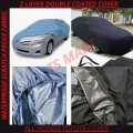 Toyota Corolla Altis Double Coated Car TOP COVER 100% Water & Dust Proof  Scratchless Parking cover Multi color. 