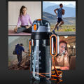 1600/2100ml Leakproof Water Bottle Transparent Water Bottle Simple Water Bottle Portable Water Bottle Water Cup. 
