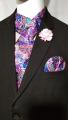 Men's Silk Scarf with same Pocket Square. 