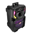 Audionic Iqra Q-30 Portable Bluetooth Speaker with Wired Mic | 8 Inch Subwoofer | RGB Lights | Karaoke Speaker | USB SD AUX FM | Rechargeable Party Speaker. 