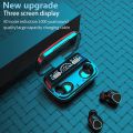 M10 Wireless Earbuds Bluetooth 5.1 TWS Earphones Full Touch Control Headphones Built-in Microphone Immersive Sound Quality Ensure Fast Stable & Auto Connection Smart LED Headset. 