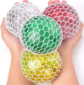 Pack of 3 High Quality Hand Toy Magic Colour Changeable Orbeeze Slime ball Grape Mesh - Mash Squish Ball Stress Release  Reliever Toy  Squeezing Rubber. 