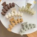 Large Shark Hair Claw Clip Vintage Korean Clips Colorful Geometric Hollow Pearl Crab Barrette Hair Accessories for Woman Girls. 