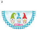 Fan-shaped Flag Festive Flexible Exquisite Half Round Banner Bunting. 