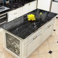 Glossy Marble Sheet WallPaper Waterproof Heat Resistant Self Adhesive Anti Oil Kitchen Wallpaper Marble Sheet for Kitchen Black And Different  Colors.. 