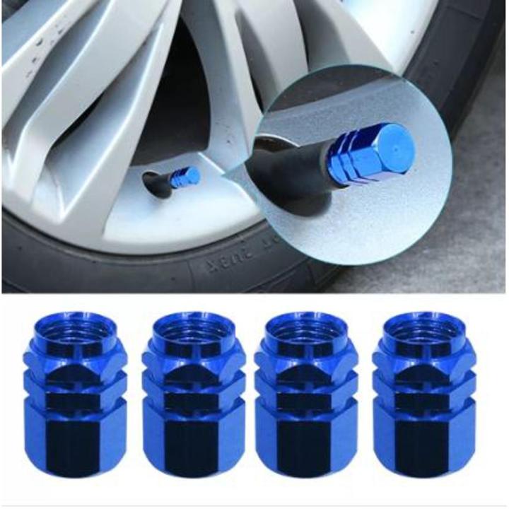 Aluminum Tire Wheel Rims Stem Air Valve Caps Tyre Cover Car Truck