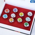 Ninja Naruto Uchiha Itachi Ring Akatsuki Member Zhu Ring Cosplay Stage Property Collectibles Gift. 