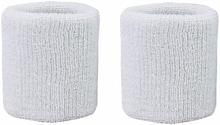 Wrist%20Band%20For%20Men%20&%20Women%20Colorful%20Cotton%20Unisex%20Sport%20Sweatband%20Wristband%20Wrist%20Protector%20Running%20Badminton%20Basketball%20Brace%20Terry%20Cloth%20Sweat%20Band%20-%201Pair%20-%20Image%202