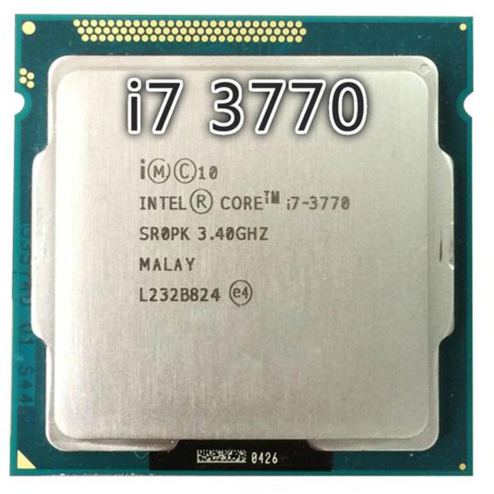 Intel® Core™ i7-3770 Processor 8M Cache, up to 3.90 GHz