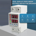 Genuine Tomzn, Digital Voltage Protection Device, High Voltage, Low Voltage, Over Current Protection Device, Circuit Breaker, Also Solar Power LED Display, Adjustable. 
