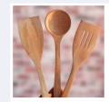 Utensils Set, Wooden Cooking Utensil Set Non-Stick Pan Kitchen Tool Wooden Cooking Spoons and Spatulas Wooden Spoons for Cooking Spoon Set of 8 (7 spoon 1 stand). 