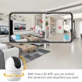 IMOU Ranger 2 | 3K | 5MP Indoor WiFi Security Camera | Night Vision | Human Detection | 360° Pan Tilt | Two-Way Audio | Mobile App Control | K2EP-5R1W. 